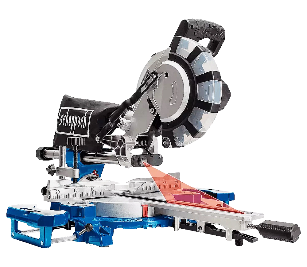 Торцовочная пила Scheppach HM254SPX + 2 диска