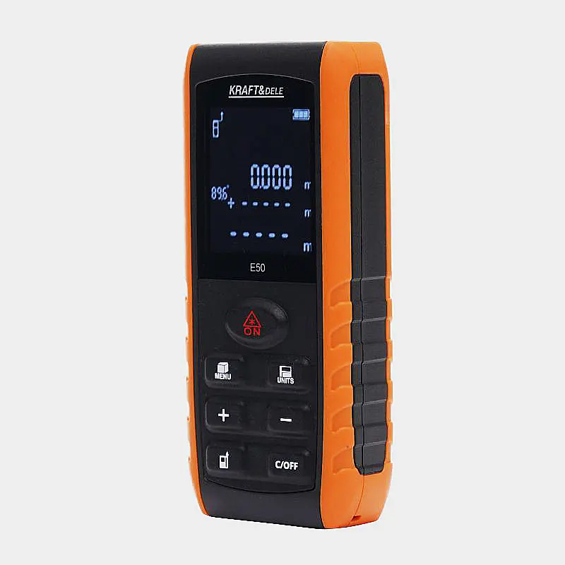 Лазерная рулетка (дальномер) 50м KD11417