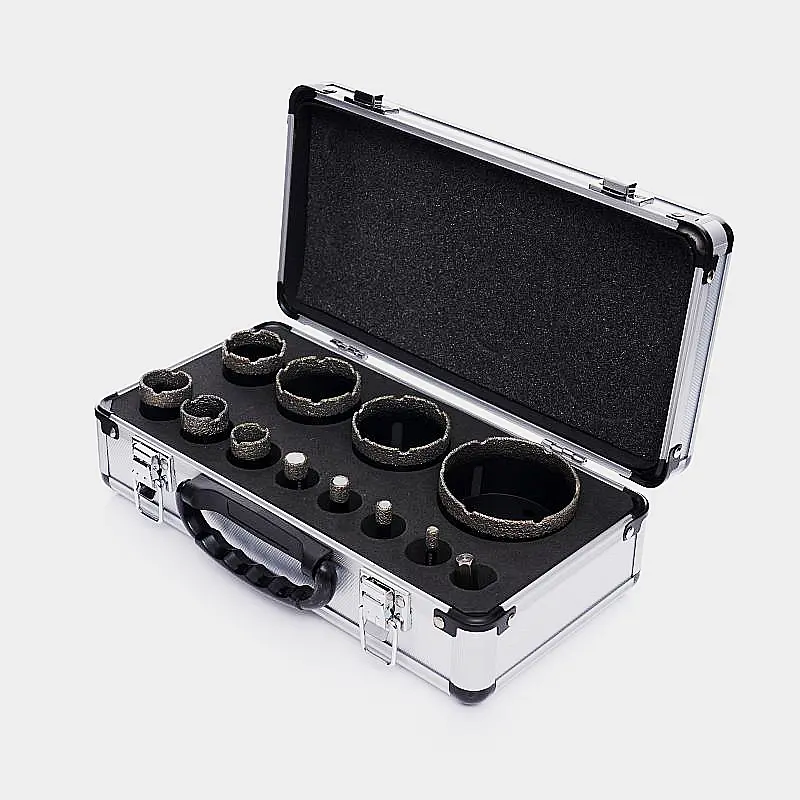 Набор алмазных коронок 12 шт. Kraft&Dele KD11227