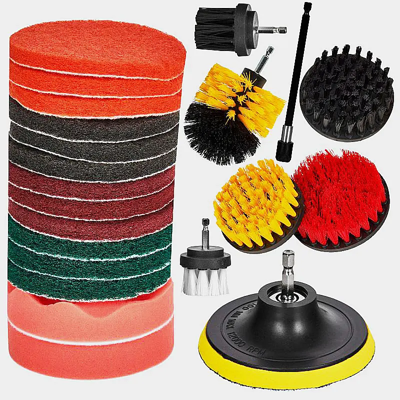 Набор щеток Kraft&Dele для дрели - 22 шт KD10997